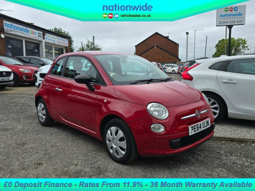 Fiat 500  1.2 Pop Hatchback 3dr Petrol Manual Euro 6 (s/s) (