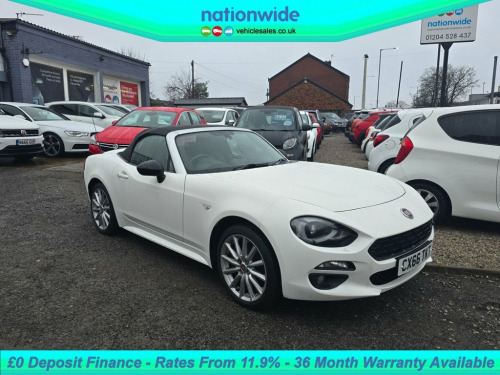 Fiat 124  1.4 MultiAir Lusso Plus Convertible 2dr Petrol Eur