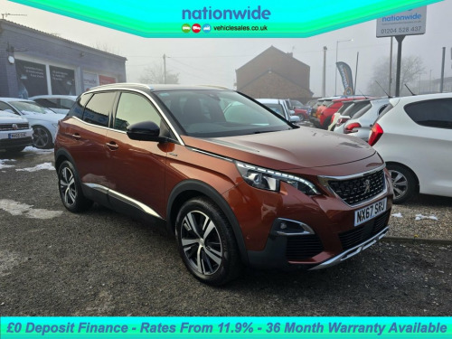 Peugeot 3008 Crossover  1.2 PureTech GT Line SUV 5dr Petrol Manual Euro 6 