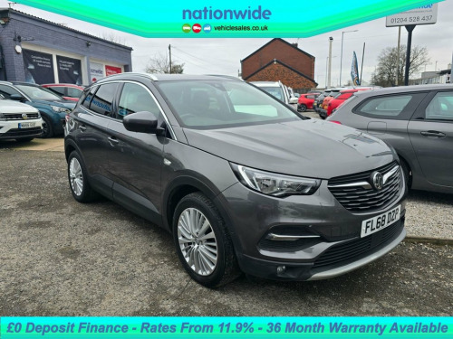 Vauxhall Grandland X  1.2 Turbo Sport Nav SUV 5dr Petrol Manual Euro 6 (