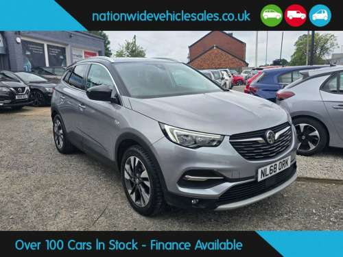 Vauxhall Grandland X  1.2 Turbo GPF Sport Nav SUV 5dr Petrol Manual Euro