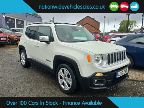 Jeep Renegade  1.4T MultiAirII Limited SUV 5dr Petrol Manual Euro