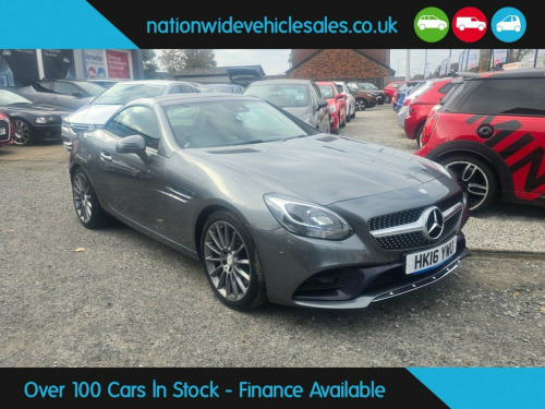 Mercedes-Benz SLC SLC200 2.0 SLC200 AMG Line Convertible 2dr Petrol G-Troni