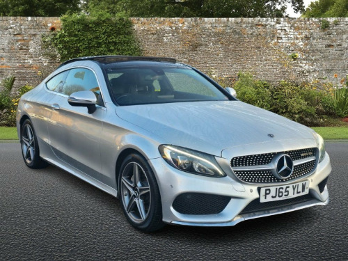 Mercedes-Benz C-Class  2.1 C220d AMG Line (Premium) Coupe 2dr Diesel G-Tr