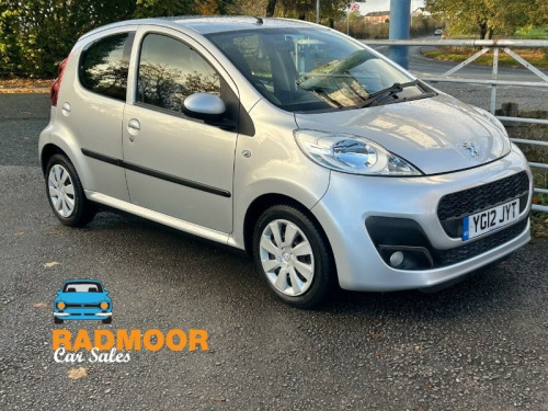 Peugeot 107  1.0 12V Active Hatchback 5dr Petrol 2 Tronic Euro 5 (68 ps)