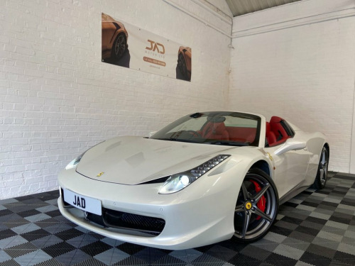 Ferrari 458  4.5 SPIDER DCT 2d 570 BHP FULL FERRARI HISTORY (SE