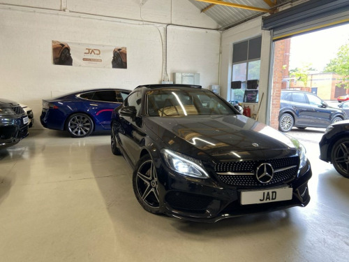 Mercedes-Benz C-Class C200 2.0 C200 AMG Line (Premium) Coupe 2dr Petrol G-Tro