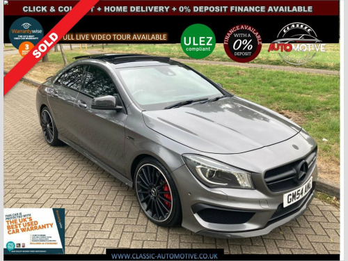 Mercedes-Benz CLA  2.0 CLA45 AMG 4MATIC 4d 360 BHP