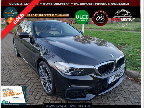 BMW 5 Series  2.0 530E M SPORT 4d 249 BHP *GREAT SPEC + 0% DEPOS