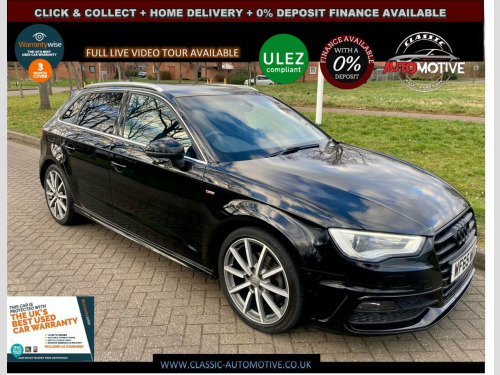 Audi A3  2.0 TDI S LINE 5d 148 BHP *GREAT CONDITION+0% DEPO