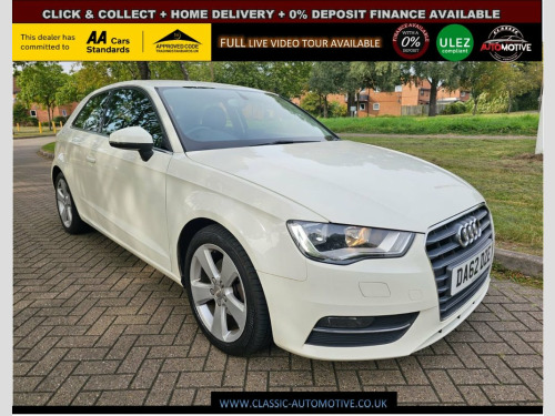Audi A3  1.4 TFSI SPORT 3d 121 BHP *GREAT CONDITION+0% DEPO