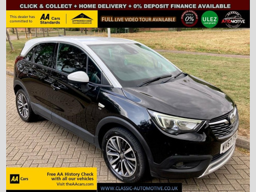 Vauxhall Crossland X  1.2 ELITE ECOTEC S/S 5d 109 BHP ***0% DEPOSIT FINA