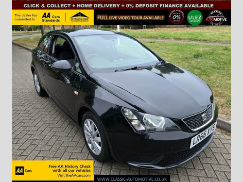 SEAT Ibiza  1.0 SOL 3d 74 BHP ***0% DEPOSIT FINANCE AVAILABLE*