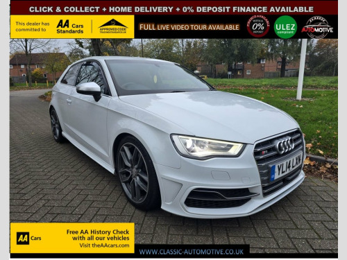 Audi S3  2.0 TFSI Hatchback 3dr Petrol S Tronic quattro Eur