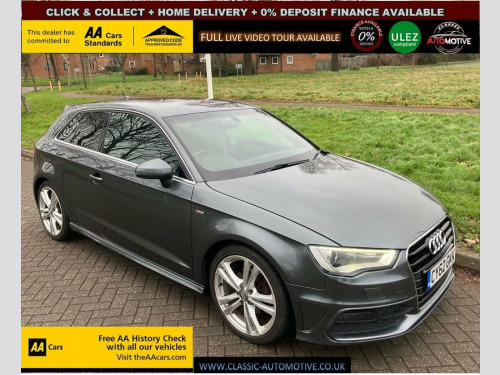 Audi A3  1.4 TFSI S line Hatchback 3dr Petrol Manual Euro 5