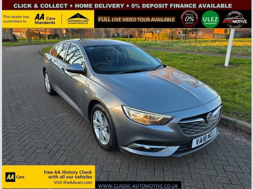 Vauxhall Insignia  1.6 Turbo D BlueInjection SRi Nav Grand Sport 5dr 