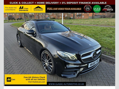 Mercedes-Benz E-Class  2.0 E220d AMG Line (Premium Plus) Coupe 2dr Diesel