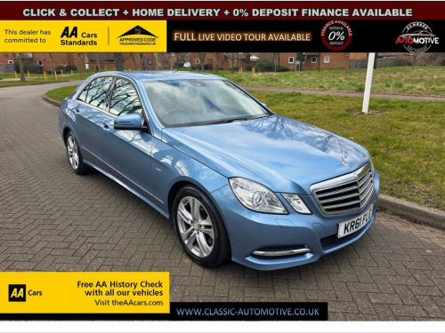 Mercedes-Benz E-Class E350 3.0 E350 CDI V6 BlueEfficiency Avantgarde Saloon 4