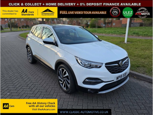 Vauxhall Grandland X  1.2 Turbo Elite Nav SUV 5dr Petrol Manual 6Spd Eur