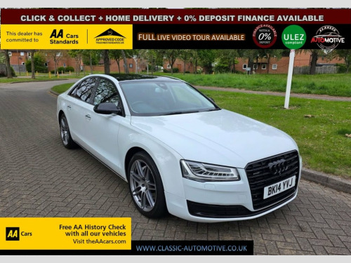 Audi A8  3.0 TDI V6 Sport Executive Saloon 4dr Diesel Tiptr