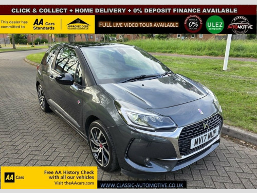 DS DS 3  1.2 PureTech Performance Line Hatchback 3dr Petrol