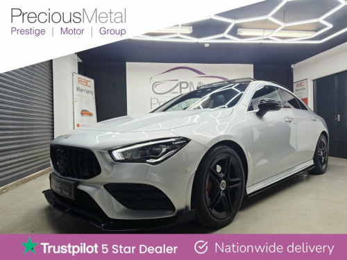Mercedes-Benz CLA  1.3 CLA180 AMG Line (Premium Plus 2) Coupe 4dr Pet 