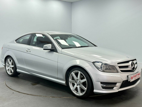 Mercedes-Benz C-Class C180 1.6 C180 AMG Sport Edition Euro 6 (s/s) 2dr 