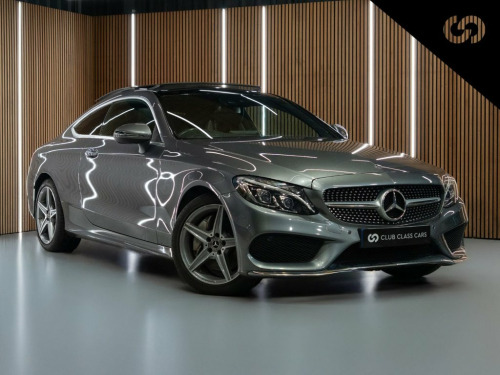 Mercedes-Benz C-Class C300 2.0 C300 AMG Line (Premium Plus) Coupe 2dr Petrol 