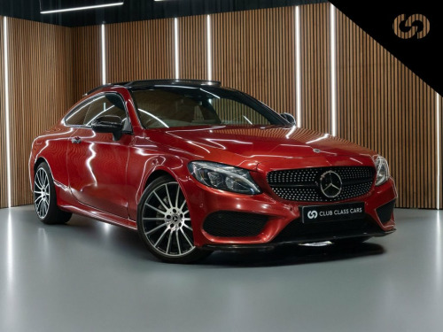 Mercedes-Benz C-Class C300 2.0 C300 AMG Line (Premium Plus) Coupe 2dr Petrol 