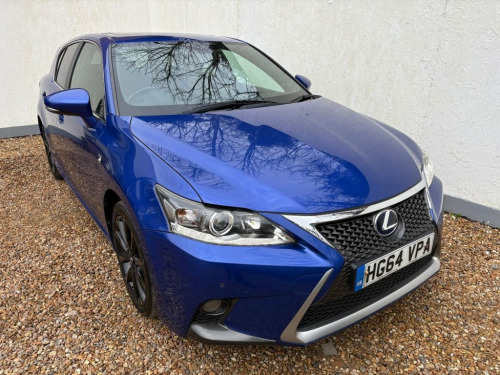 Lexus CT 200h  1.8 200h F Sport Hatchback 5dr Petrol Hybrid CVT E 