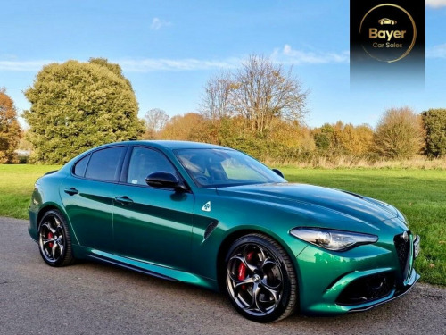 Alfa Romeo Giulia  2.9 V6 Bi-Turbo Quadrifoglio Saloon 4dr Petrol GPF