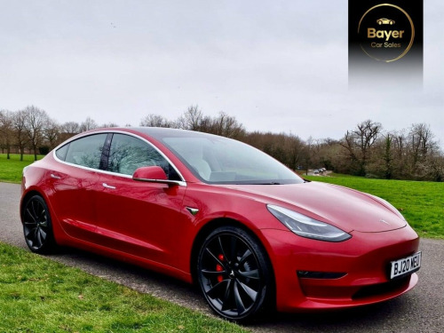 Tesla Model 3  (Dual Motor) Performance Saloon 4dr Electric Auto 