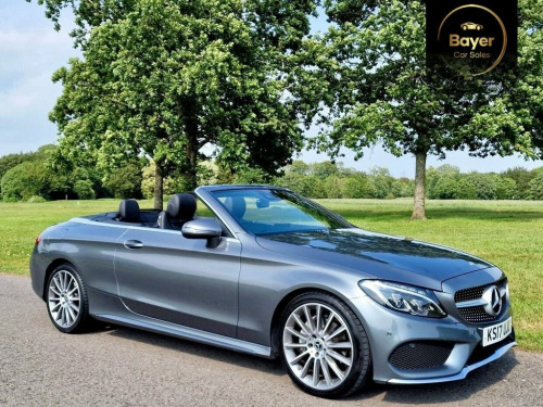 Mercedes-Benz C-Class  2.1 C220d AMG Line Cabriolet 2dr Diesel Manual Eur