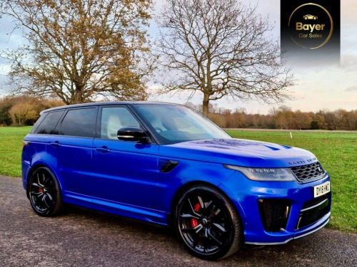 Land Rover Range Rover Sport  5.0 P575 V8 SVR SUV 5dr Petrol Auto 4WD Euro 6 (s/ 