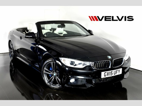 BMW 4 Series  2.0 420d M Sport Convertible 2dr Diesel Auto Euro 