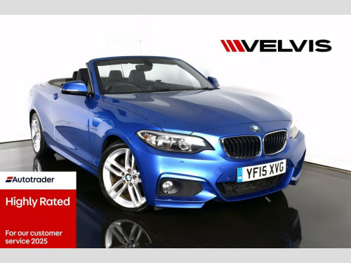 BMW 2 Series  2.0 220d M Sport Convertible 2dr Diesel Auto Euro 