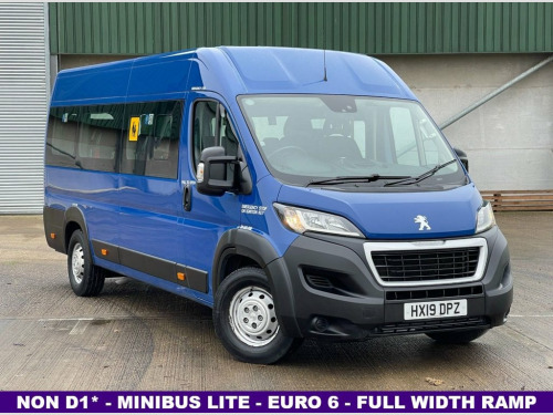 Peugeot Boxer  2.0 440 L4H2 17 SEAT MINIBUS LITE with FULL WIDTH 