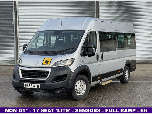 Peugeot Boxer  2.0 440 L4H2 MINIBUS LITE 17 SEAT with FULL WIDTH 