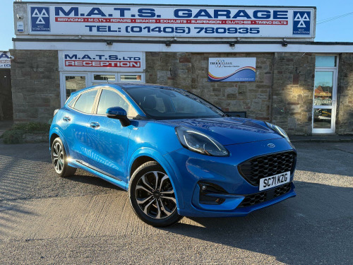 Ford Puma  1.0 Puma ST-Line 5 Door 1.0L EcoBoost 125PS mHEV FWD 6 Speed Manual