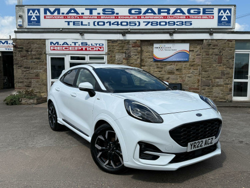 Ford Puma  1.0 Puma ST-Line X 5 Door 1.0L EcoBoost 125PS mHEV FWD 6 Speed Manual