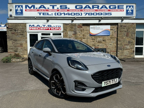 Ford Puma  1.0 Puma ST-Line X 5 Door 1.0L EcoBoost 125PS mHEV FWD 6 Speed Manual