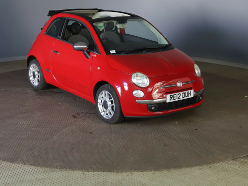 Fiat 500C  1.2 Lounge Convertible 2dr Petrol Manual Euro 5 (69 bhp)