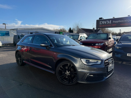 Audi A3  1.4 TFSI S line Hatchback 3dr Petrol Manual Euro 5 (s/s) (122 ps) 