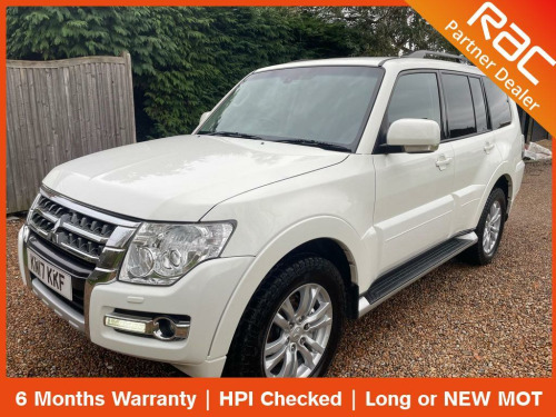 Mitsubishi Shogun  3.2 DI-DC SG3 Auto 4WD Euro 6 5dr LWB