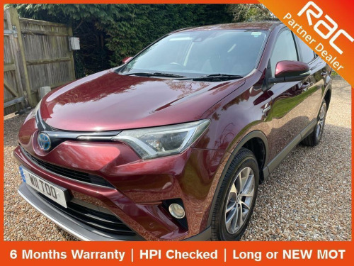 Toyota RAV4  2.5 VVT-h Business Edition Plus CVT Euro 6 (s/s) 5dr (Safety Sense, Nav)