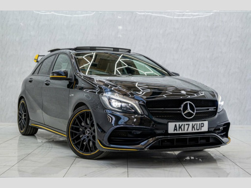 Mercedes-Benz A-Class A45 2.0 A45 AMG Yellow Night Edition Hatchback 5dr Pet