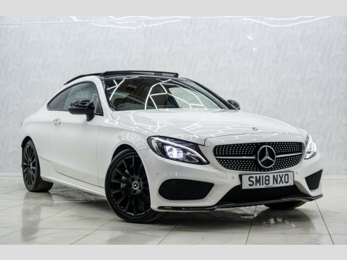 Mercedes-Benz C-Class  2.1 C250d AMG Line (Premium) Coupe 2dr Diesel G-Tr