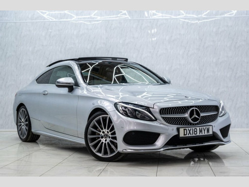 Mercedes-Benz C-Class  2.1 C220d AMG Line (Premium) Coupe 2dr Diesel G-Tr