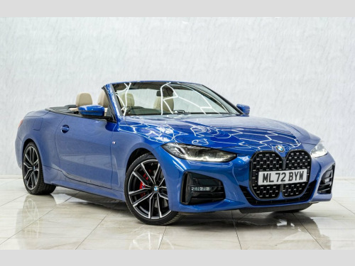BMW 4 Series  2.0 420i M Sport Convertible 2dr Petrol Auto Euro 