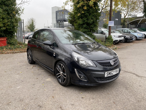 Vauxhall Corsa  1.4T 16V Black Edition Hatchback 3dr Petrol Manual Euro 5 (s/s) (120 ps)